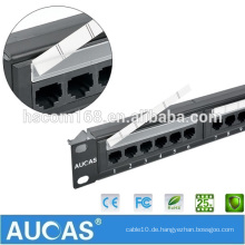 Best Buy Schnelle Lieferung 1u Ethernet Kabel Cat6 Patch Panel Wandhalter Cat6 24 Port Patch Panel